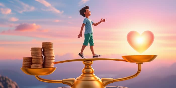 Dinheiro e Felicidade: Encontre o Equilíbrio