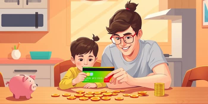 Cartão e Crianças: Eduque Desde Cedo