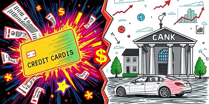 Cartão de Crédito e Financiamento: Quando Usar Cada Um